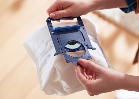 Vrečke za prah S-bag® za higiensko in enostavno odstranjevanje