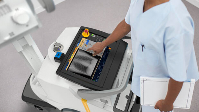 Mobile radiography dxr