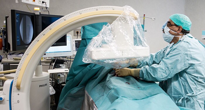 Dr. Kessab at work