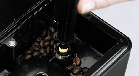 Nastavitve mlinčka espresso kavnega aparata Philips