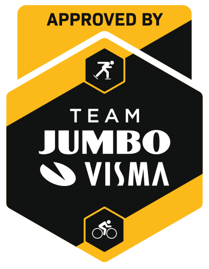 Logotip Approved by Team Jumbo-Visma