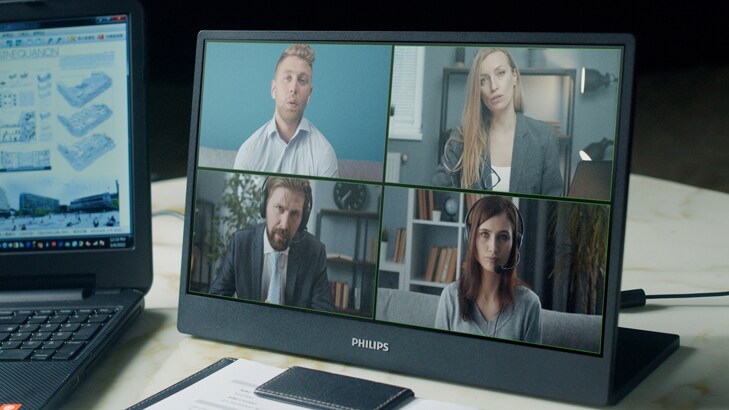 Prenosni monitorji Philips | Dvojni zaslon za večjo produktivnost