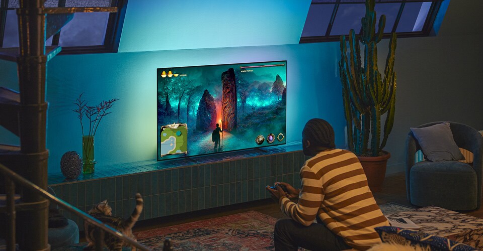 Philipsov televizor OLED z izboljšanimi igračarskimi funkcijami