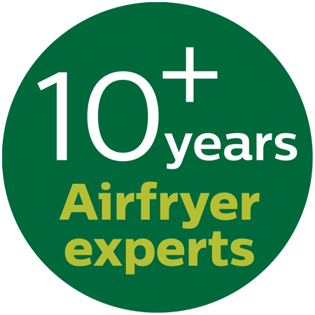 Airfryer je rezultat več kot 10 let izkušenj strokovnjakov