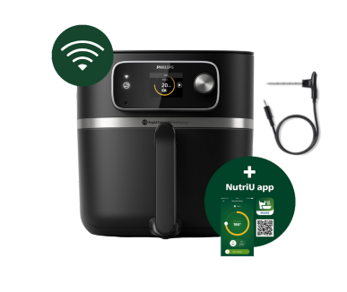 Airfryer Combi 7000 series XXL with Integrated thermometer
