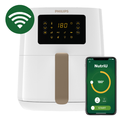 Airfryer Essential, cvrtnik na vroč zrak Philips, priprava hrane