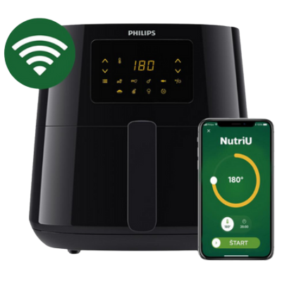 Airfryer Premium, cvrtnik na vroč zrak Philips, priprava hrane