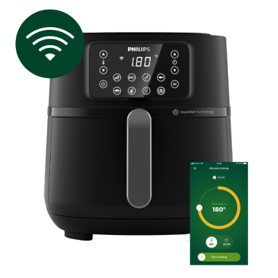 Airfryer serije 5000 XXL Connected s tehnologijo RapidAir