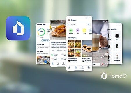 Philipsova aplikacija HomeID, pametna aplikacija za recepte
