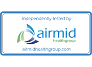 Logotip podjetja Airmid Health Group