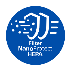 Ikona filtra HEPA