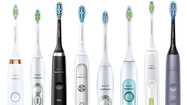 Philips Sonicare toothbrushes range