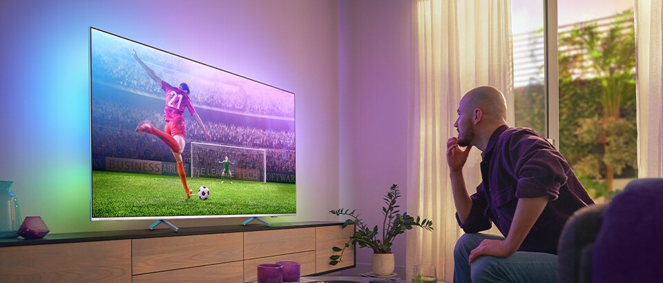 Televizor Philips Ambilight | Najboljši televizor za gledanje nogometa in športa