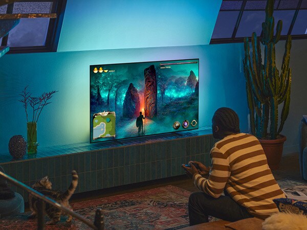 OLED-televizor Philips je opremljen s funkcijami za igranje videoiger