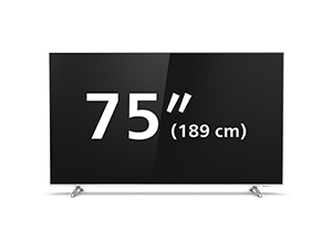 75" (190 cm) Philipsov LED-televizor 4K UHD z OS Android TV serije Performance
