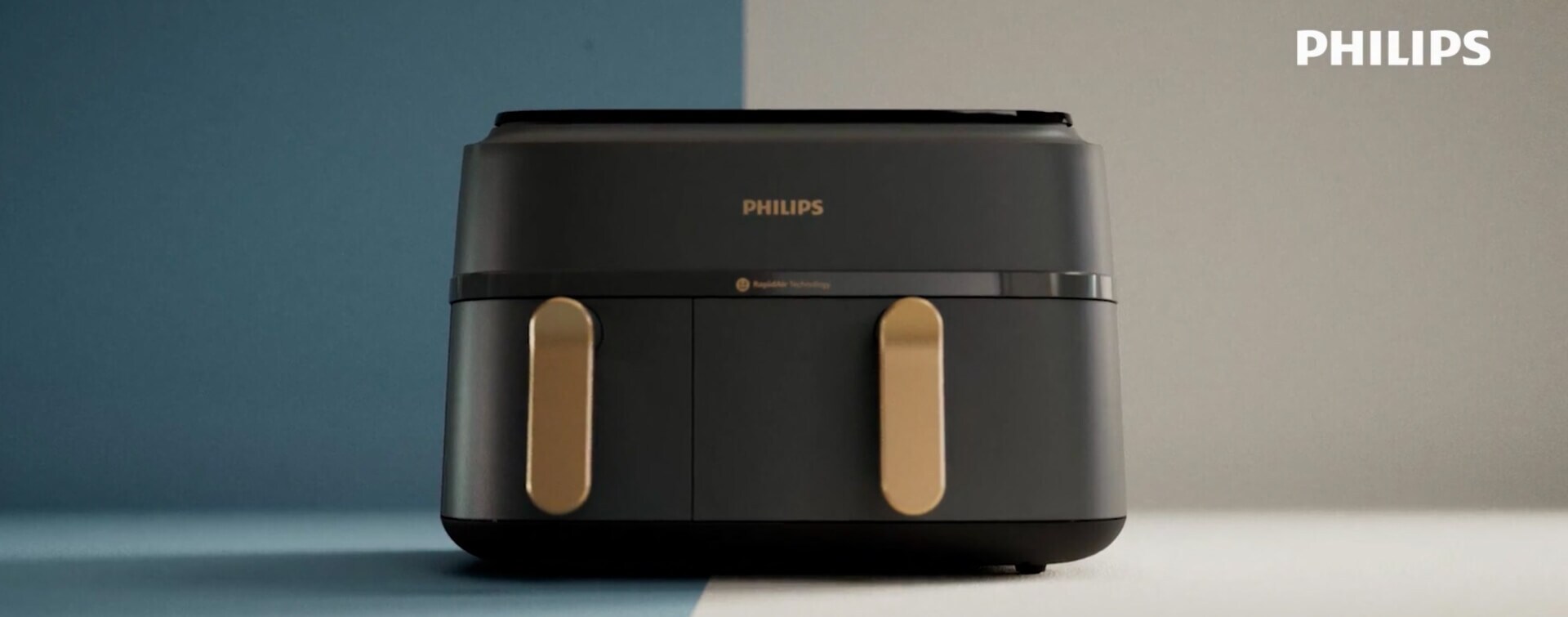 Sličica videa, video cvrtnika Philips Airfryer z dvema košarama